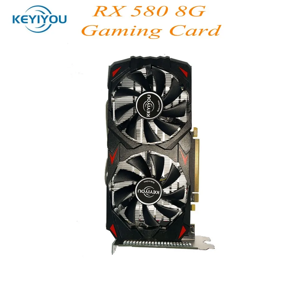 RX 580 8 Гб графическая карта для майнинга GDDR5 256 бит Radeon видеокарты ETH Miner Rig PC 588