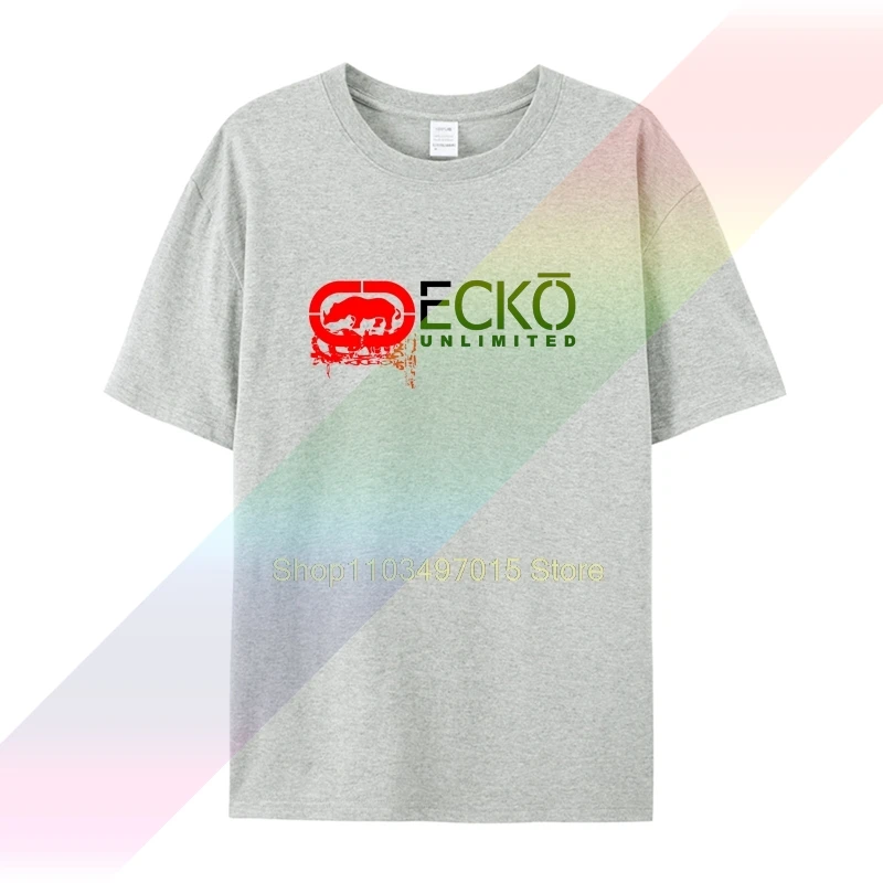 Фото Ecko Unltd черная футболка мужская хлопковая футболка для бодибилдинга высокое качество классическая подростковая футболка дизайн футболка №4