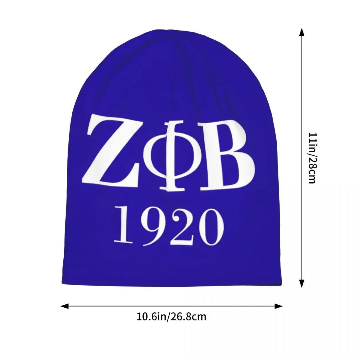 Zeta Phi Beta Skullies шапка-бини ZPB женское общество с логотипом повседневная мужская и