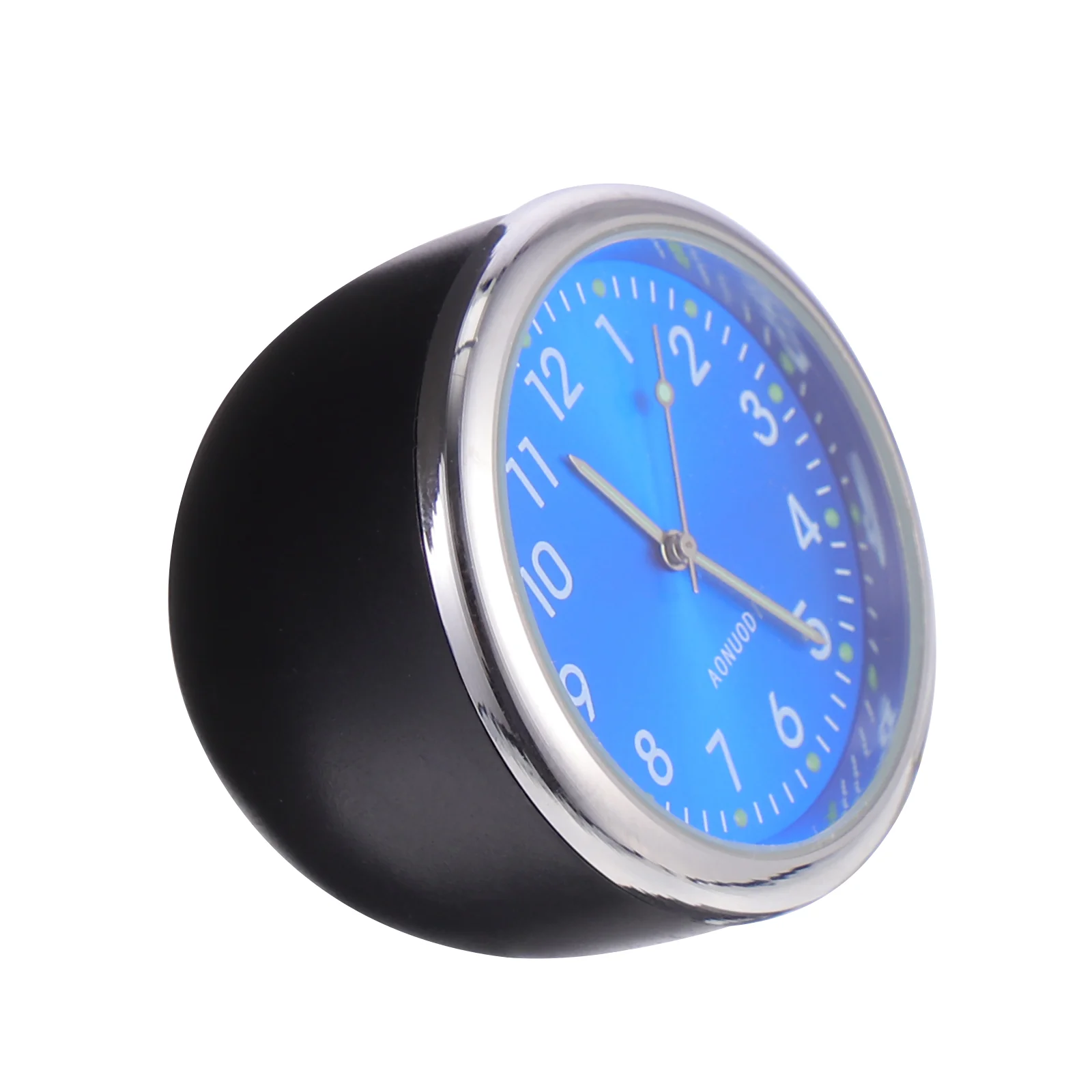 

1pc Multi-purpose Practical Car Clock Ornament Luminous Clock Clock