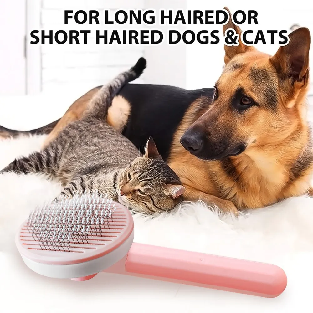 

Pet Sided Tools Pet Cat Brush Shedding Knot Cutter Products Pets Double Hair Removal Grooming Dog Fur Comb