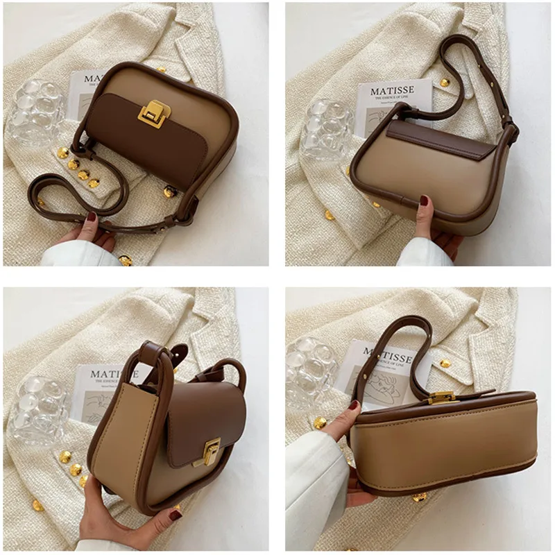 Fashion Women Crossbody Bag 2023 Trend Woman Bag Luxury Designer Handbag Adjustable Shoulder Bag PU Leather Female Messenger Bag