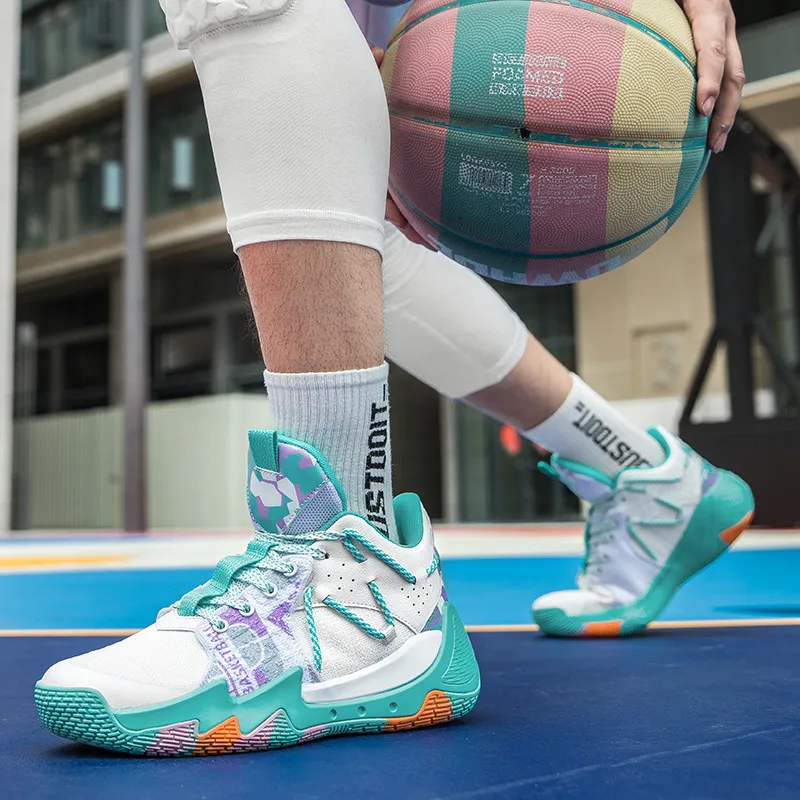 New Arrival Brand Men's Basketball Shoes Breathable Confortable Sports Shoes Unisex Training Athletic Sneakers For Men Women