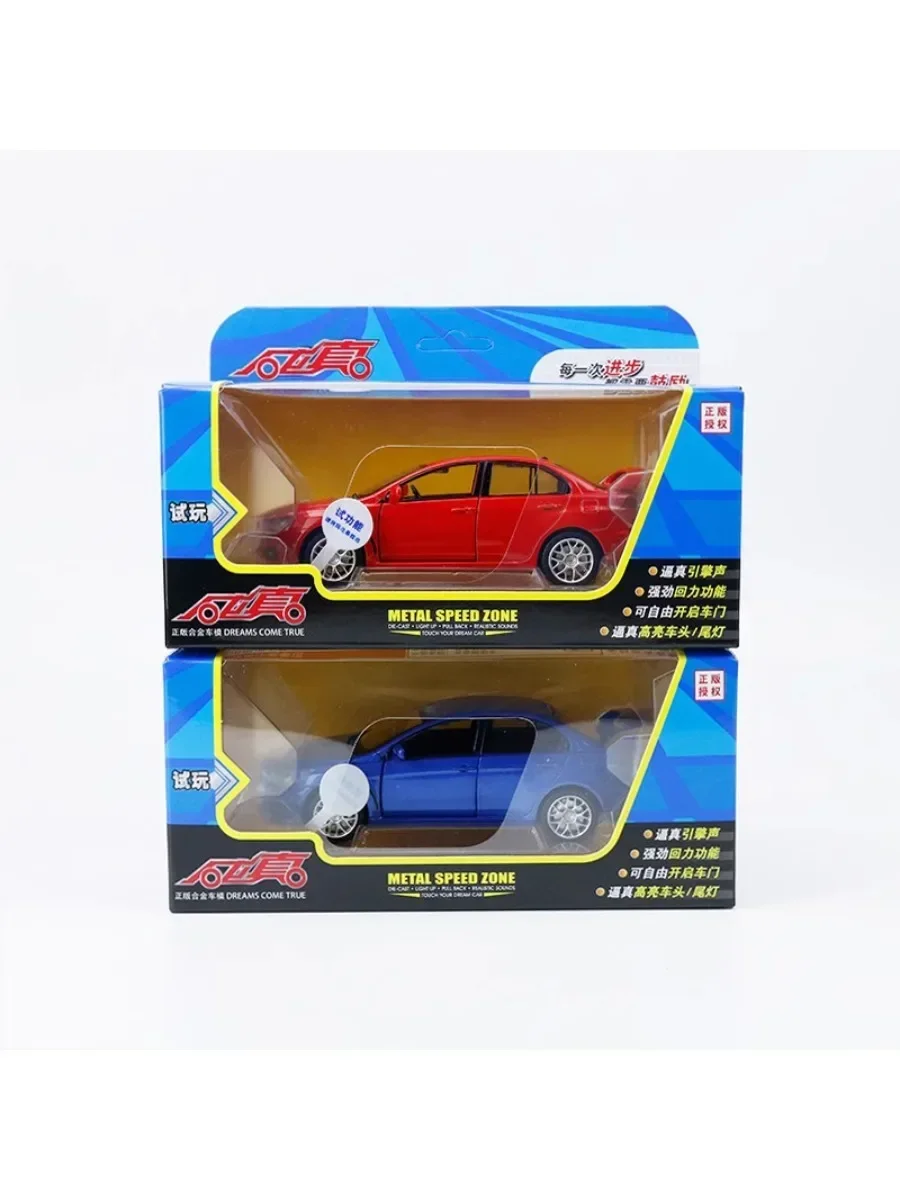 1:32 модель из сплава Mitsubishi Lanser wing Howland God Pull-back детская коллекция декоративных