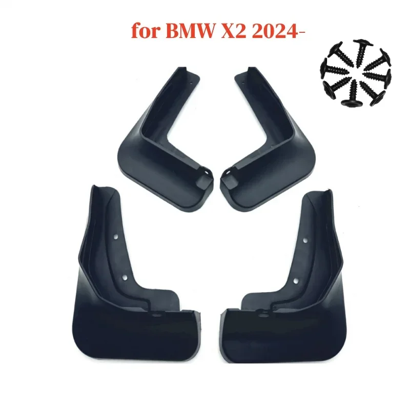 

Для BMW X2 2024 2025 автомобильные передние и задние брызговики брызговики брызговики на крыло автоаксессуары 4 шт.
