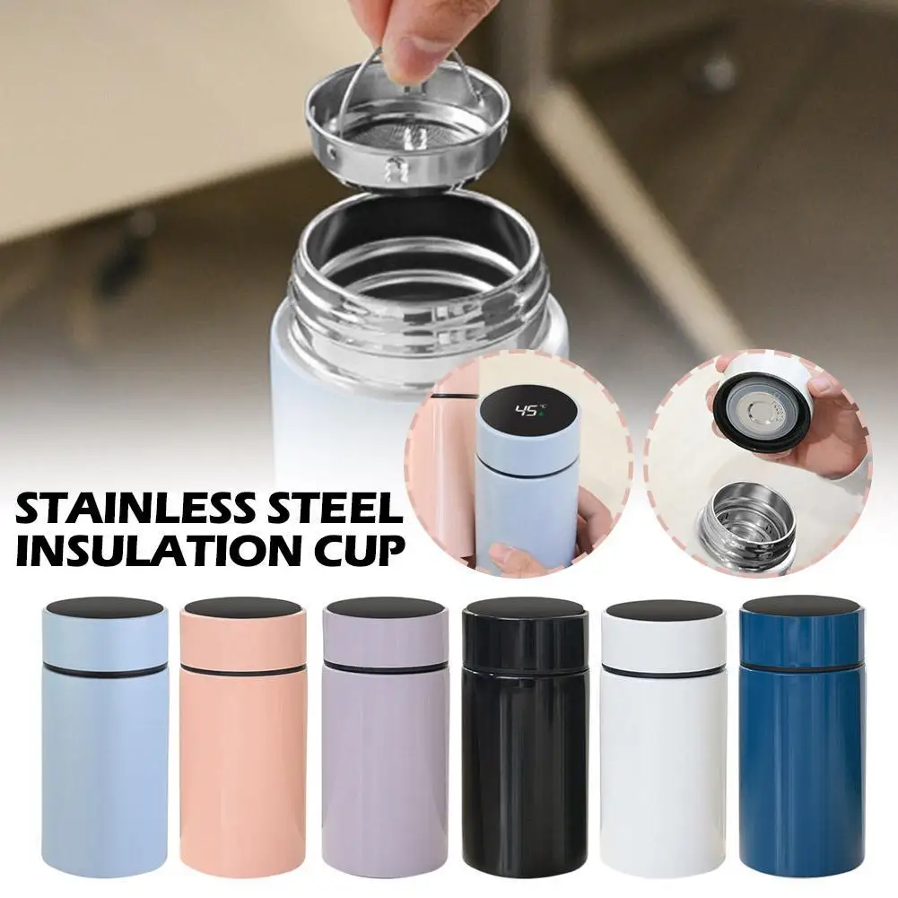 

200ML Temperature Display Smart Thermos Water Bottle Intelligent Stainless Steel Vacuum Flasks Thermoses Coffee Cup