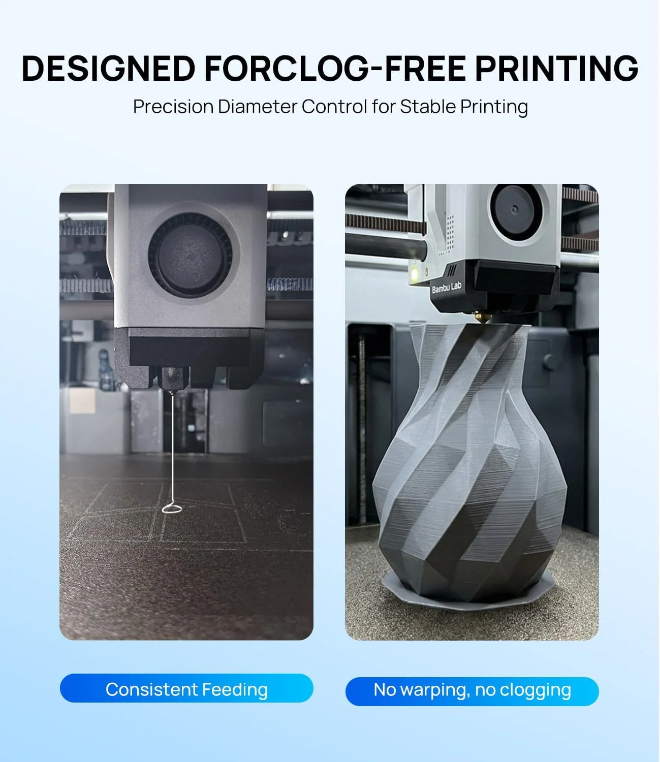 Фото JAYO 10 рулонов 3D-филамента PETG/PLA/PLA PLUS для 3D-принтеров, 1,75 мм, 100% без пузырьков, нетоксичный, материалы для 3D-печати для 3D-принтеров и 3D-ручек №5