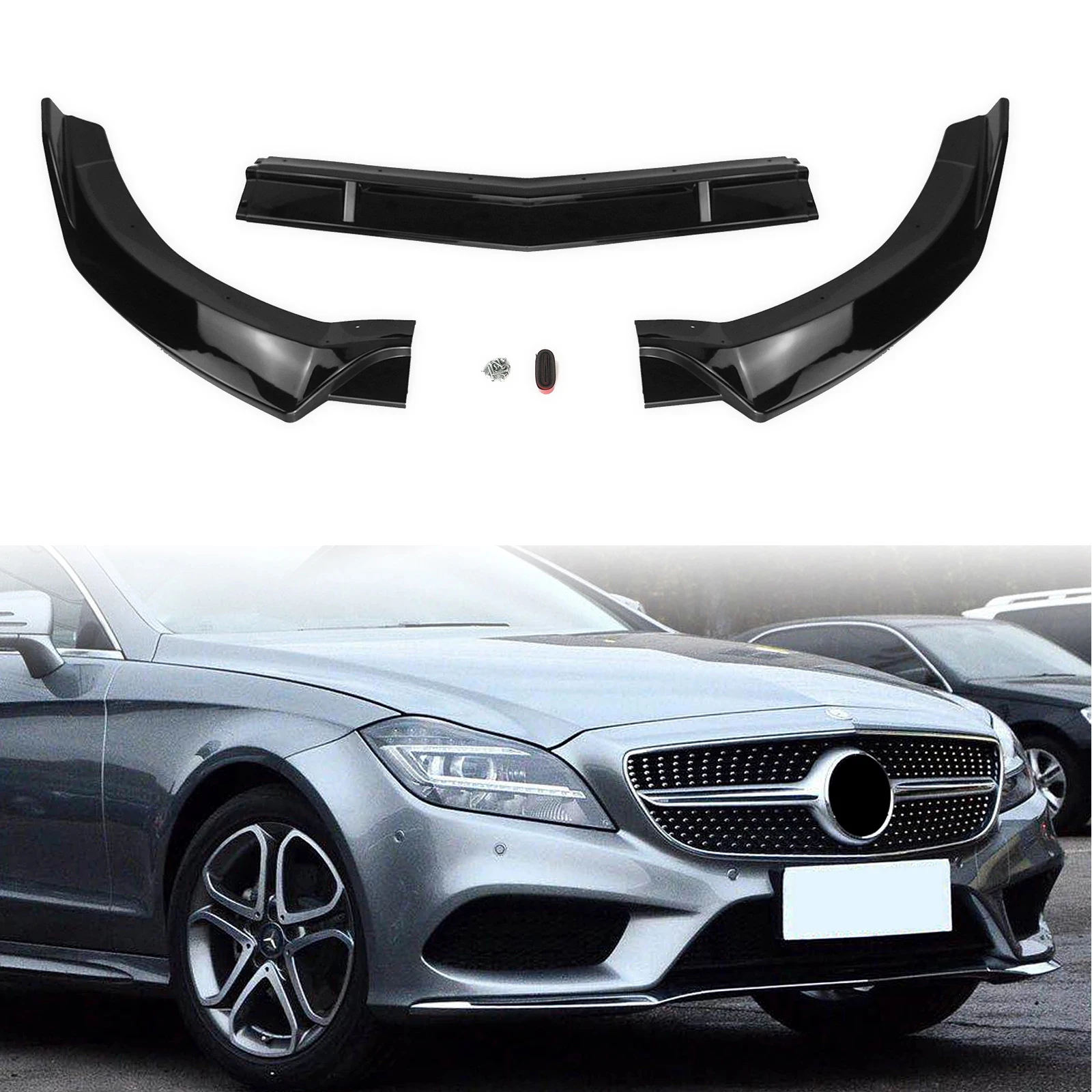 3 шт. бампер для Mercedes-Benz W218 CLS-Class CLS400 CLS500 2015-2018