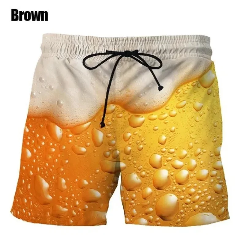 Шорты пляжные для мужчин и женщин модные спортивные короткие штаны с 3D принтом