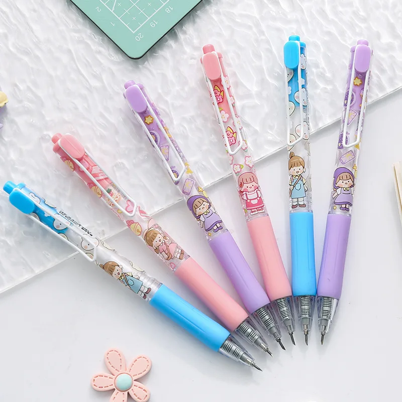 Пресс-карандаш нож мультяшная милая девушка ручная учетная запись для резки