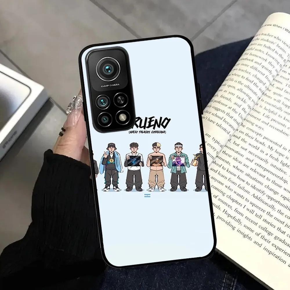 Чехол для телефона Rapper T - Trueno El U Ltimo Baile Xiaomi 11 12 Redmi 6 7 K40 6A Note6 8 9 черный силиконовый