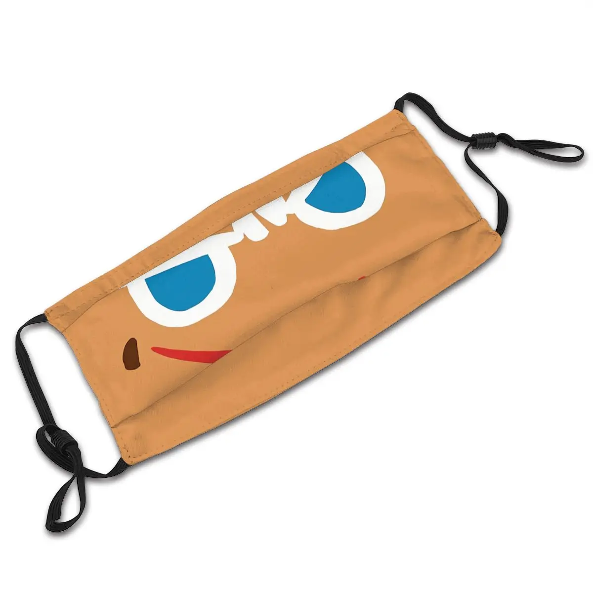 Персональная маска для взрослых Gingerbrave с изображением прохладного лица