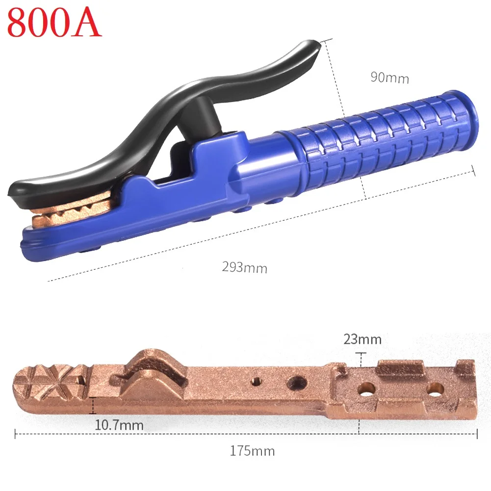 

1 Pcs 800A Electrode Holder Welding Clip Heat Resistant Stick Copper Mini Cable Welding Clamp Tool Soldering Iron Supplies