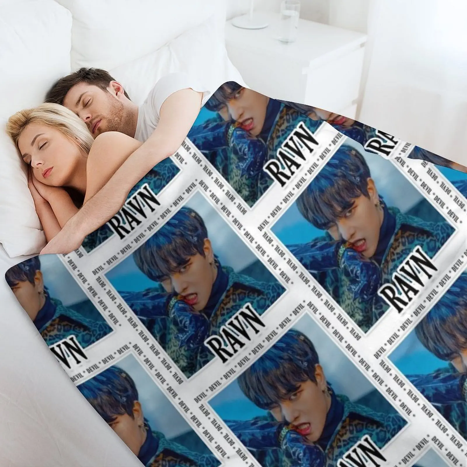 Oneus - Ravn Throw Blanket Summer Beddings Soft Plaid Luxury Nap Blankets