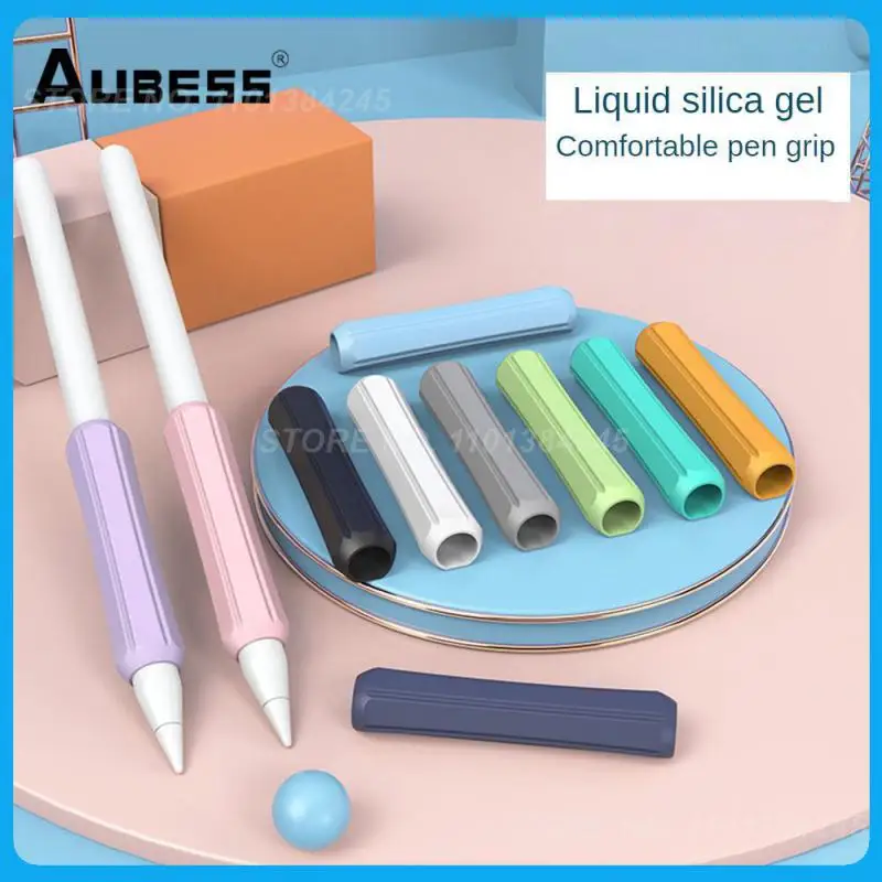 

Silicone Case Black Strong Toughness Non-slip Protective Cover Easy Grip Fall Resistance Soft Stylus Case Easy Grip Case