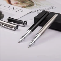 new high quality ball point pen metal signature pen oily pen writing office learning all steel roll ballpoint pen business gift
