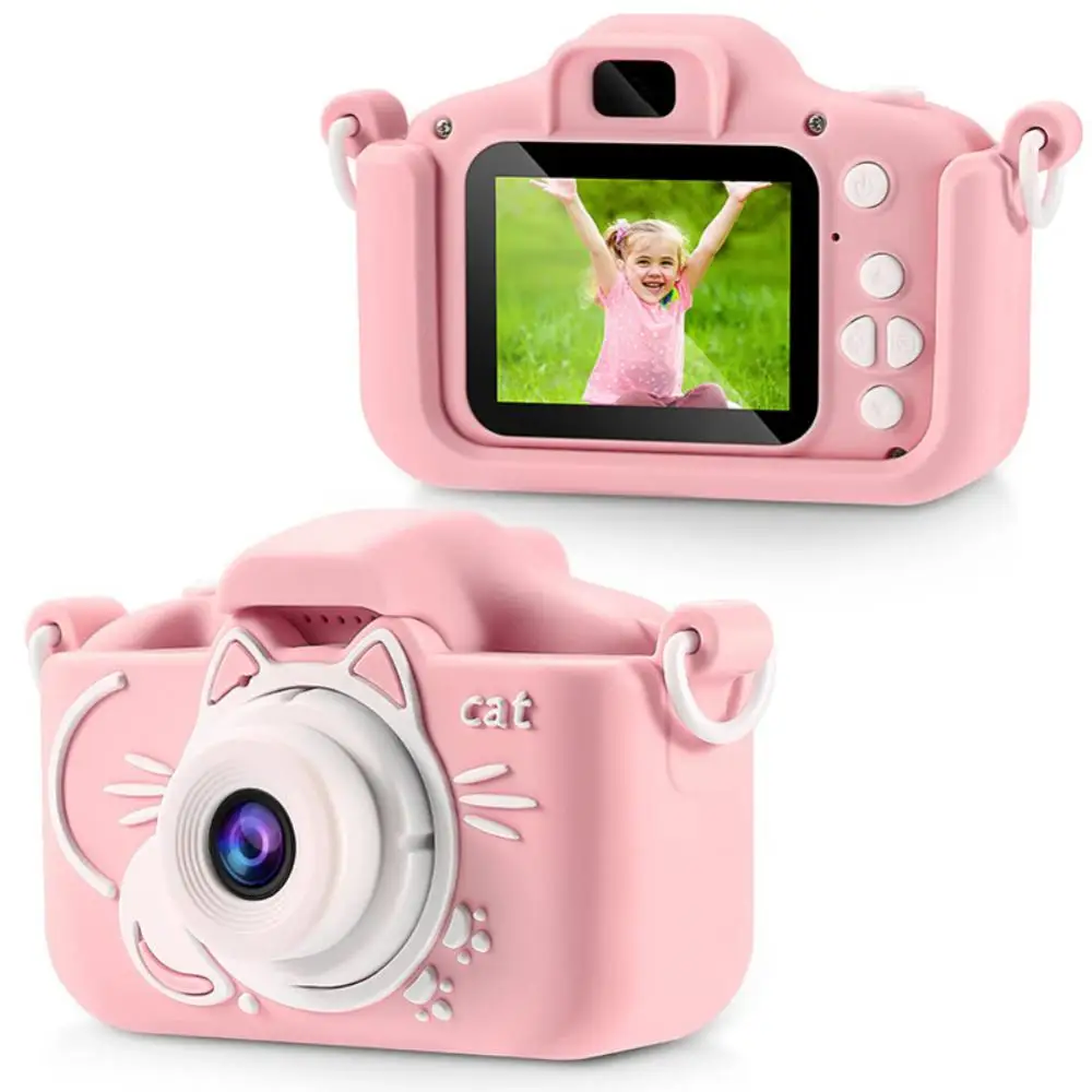 

Mini Video Camera 2 Inch Screen Photography Toy Digital Camera Hd Slr Camera Children Birthday Gifts Cartoon Kids Camera