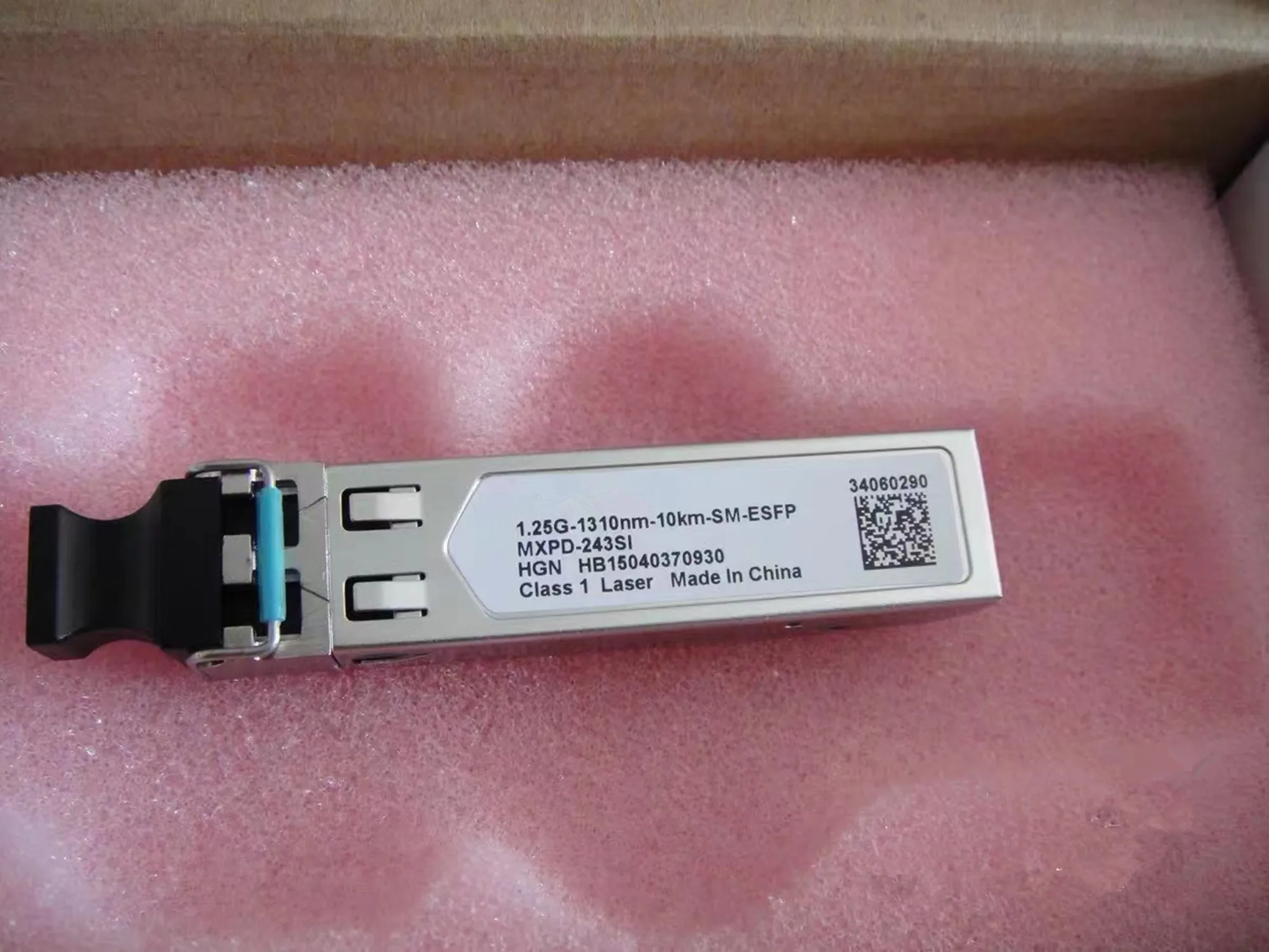 HUA-W-EI 1.25G 10KM Fiber Switch 1.25G-1310NM-10KM-SM-ESFP 34060290 MXPD-243SI RTXM191-404 456501 1.25G Port Module