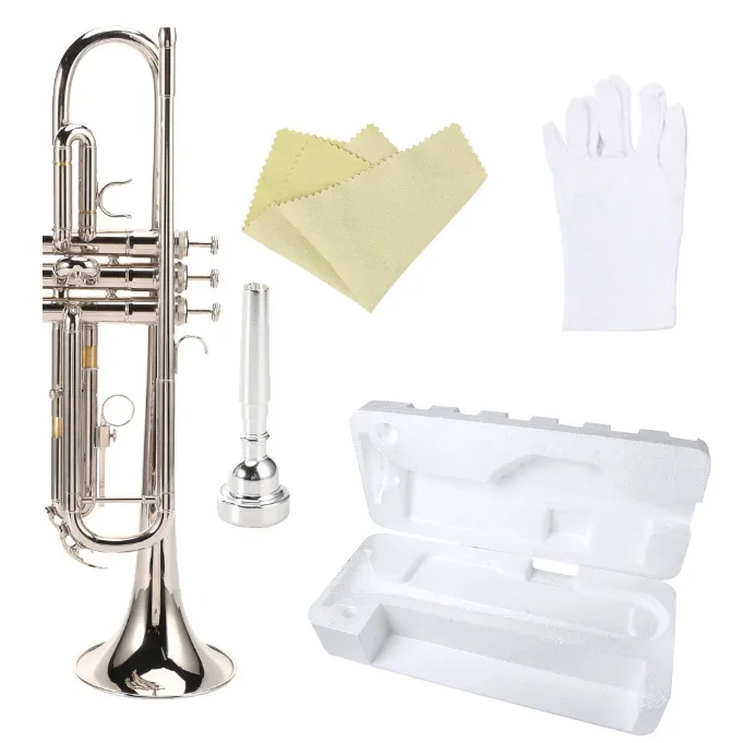 Латунная пенопластовая труба трехцветная плоская для обучения игре Западный