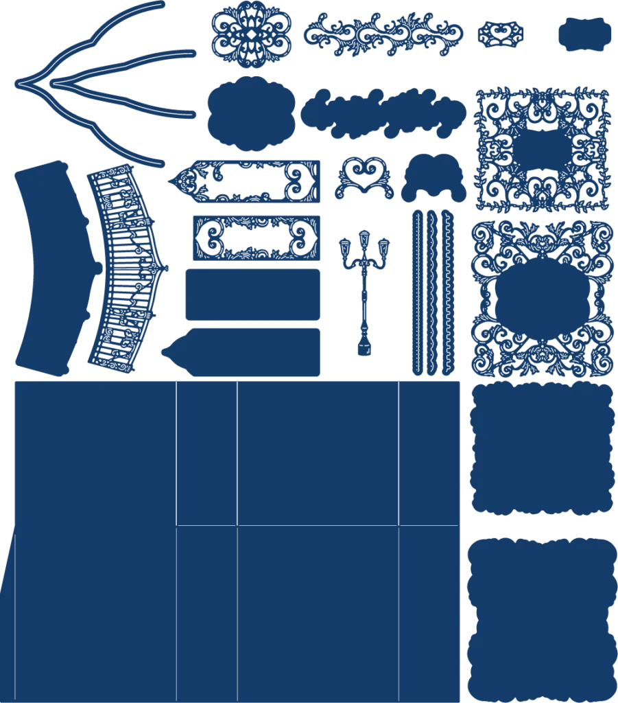 

Various Floral Frames 2022 New Arrival Metal Cutting Dies Decoration For Scrapbooking Craft Diy Album Template Decor Model