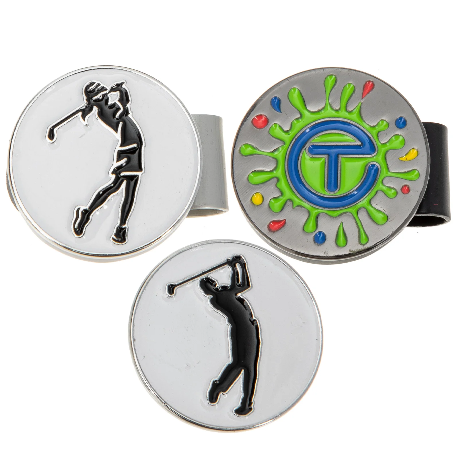 

5 Pcs Golf Hat Clip Golfs Marker Accessories Men Mens Gifts Decorative Markers Portable Ball Convenient Zinc Alloy Lovers Men's