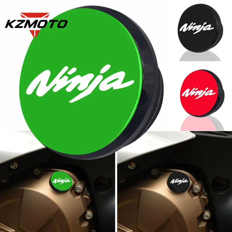 

Motorcycle Modified Engine Oil Filter Cup Plug Cover Screw Accessories For Kawasaki NINJA400 Ninja1000 2010-2022 ninja 400 1000