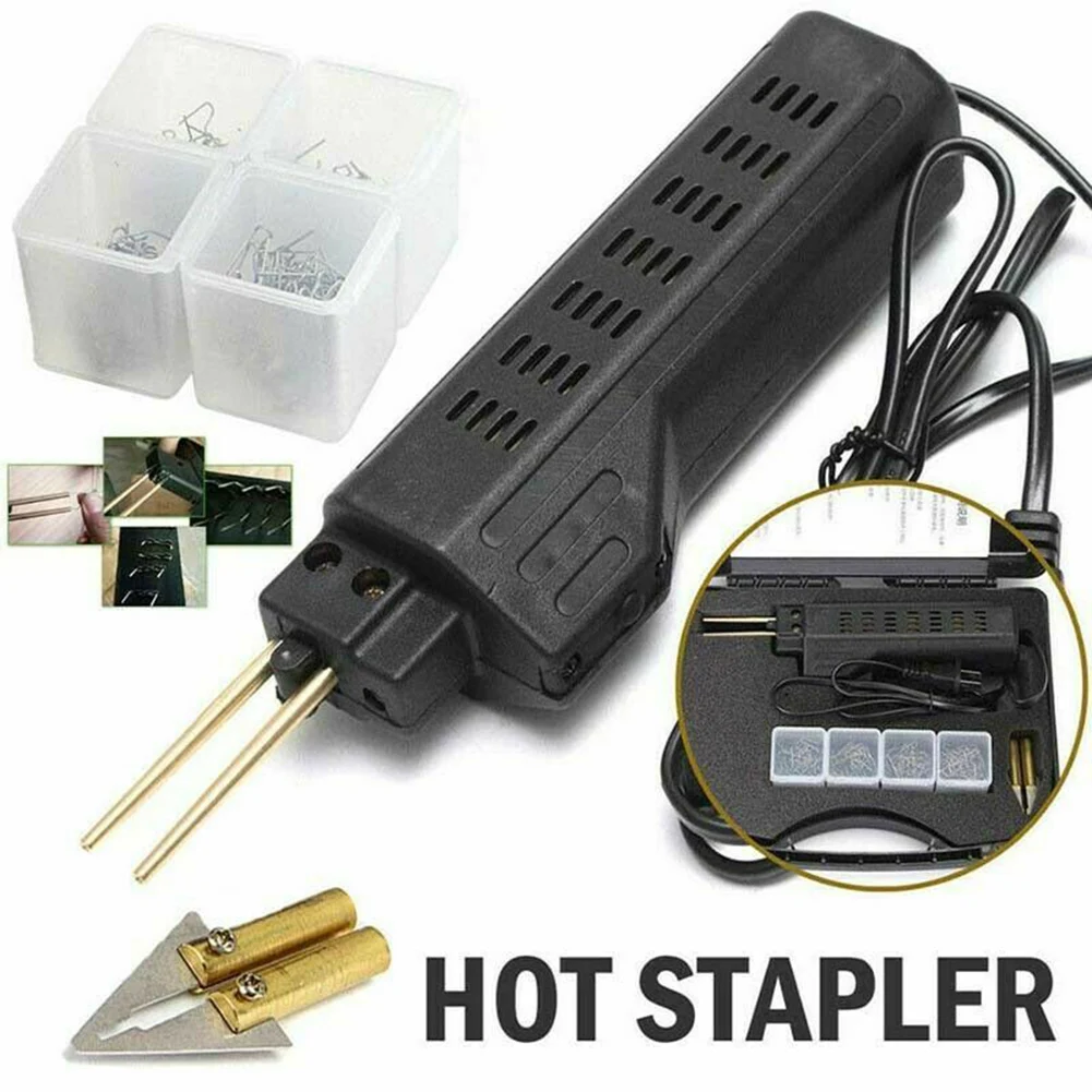 

New Car Bumper Repair Machine Hot Stapler Plastic Repair System Welding Gun Bumper Fairing Auto Body Tool Plastic Welder Staple
