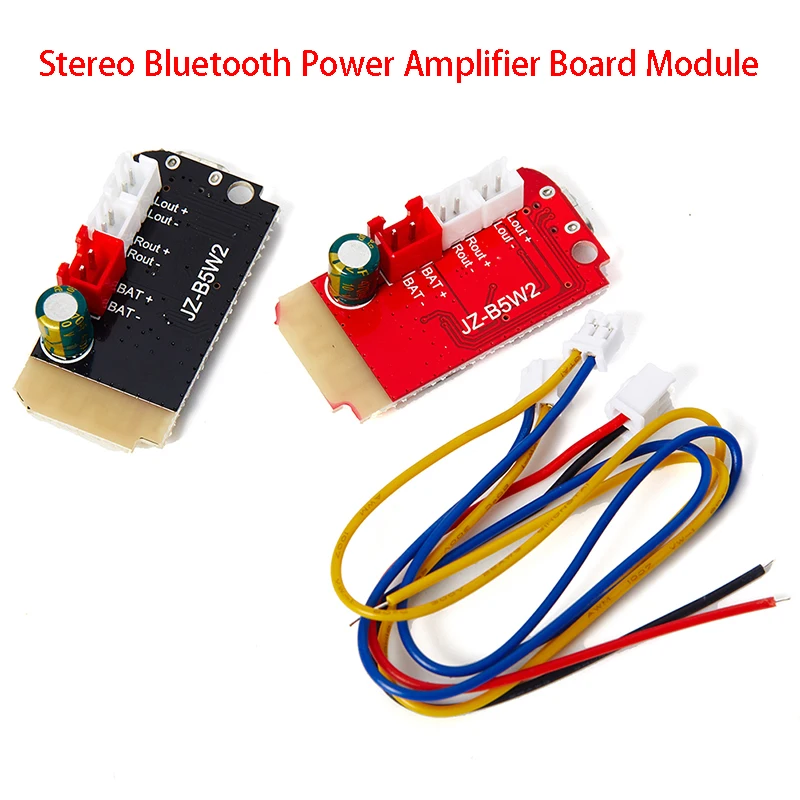 CT14 Micro 4.2 Stereo Bluetooth Power Amplifier Board Audio Module Class F 5W With Charging DIY Modified Speaker