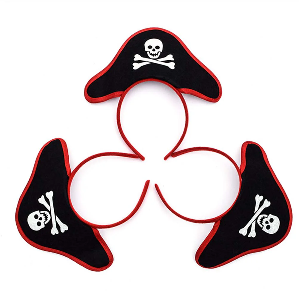 

Pirateheadband Hat Hair Hoop Hoops Head Captainfor Accessories Party Headbands Costume Cosplay Kids Hairband Adults Hats