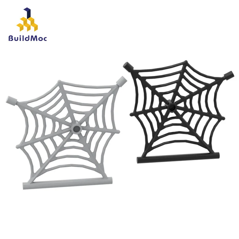 Кубики MOC 90981 Spider web со стержнем ldd90981 строительные блоки детали сделай сам