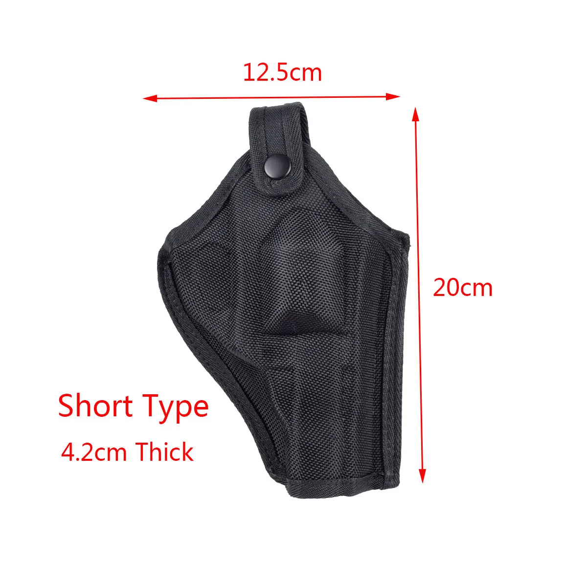 

Tactical Revolver Holster Airsoft Gun Case Universal Oxford Revolver Duty Holster Hunting Pistol Case Carry For Revolver Sleeve
