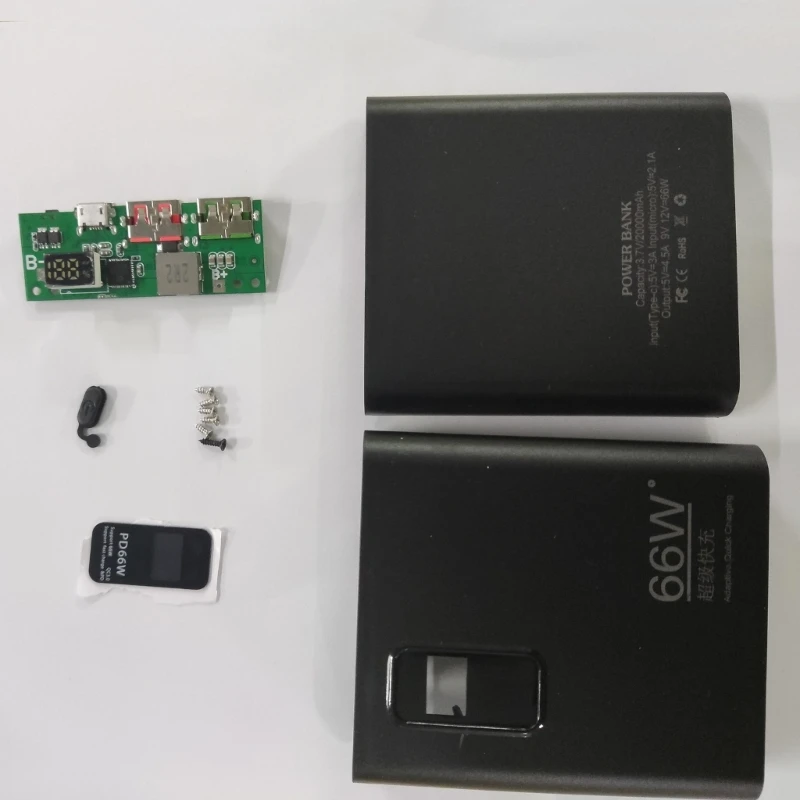 

Battery Charger Portable External DIY Power Bank Holder 18650 21700 Battery Charger Box Holder