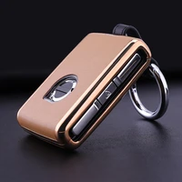 smart car key case cover for volvo xc90 s90 v90 xc60 xc40 xc70 v60 auto key holder with keychain shell protect accessories