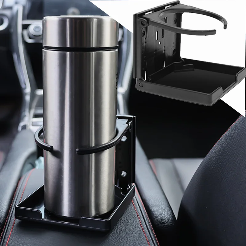 

Cup Drink Holder Folding Car Cup Holder Water Bottle Holder Front Cup Holder Stand for Car Boat Truck Yacht SUV RV Van Cup Tray
