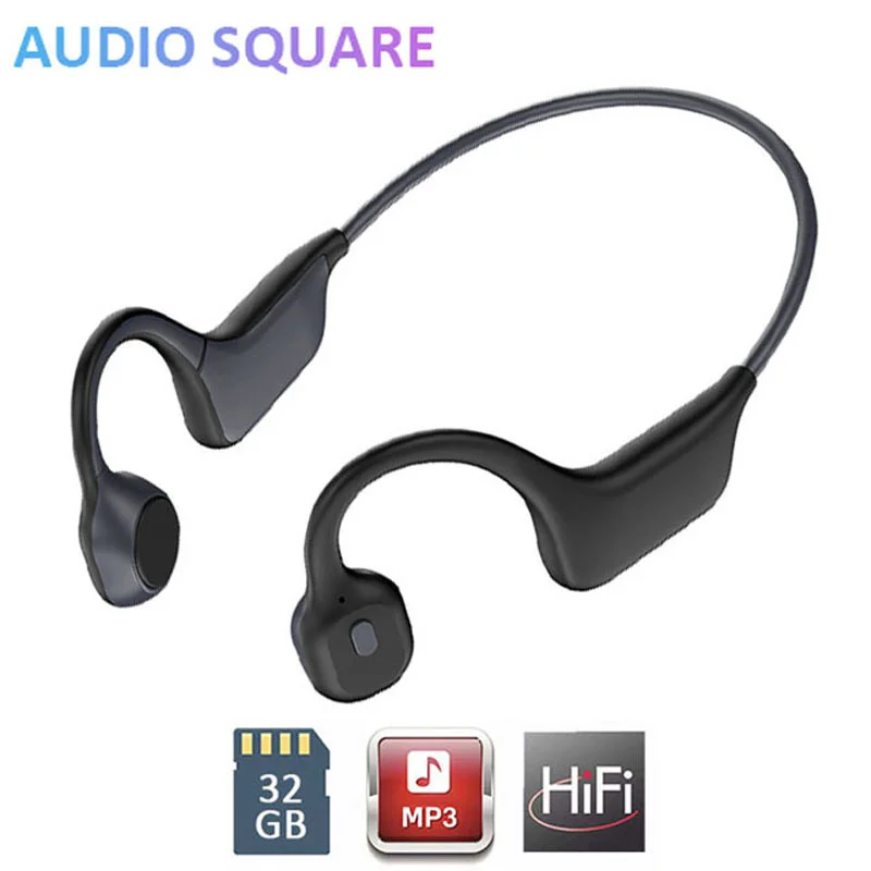 

Bone Conduction Earphone Bluetooth 5.0 Wireless Open Ears Sport Headphones Waterproof Headset HIFI Hands-free For Running iPhone