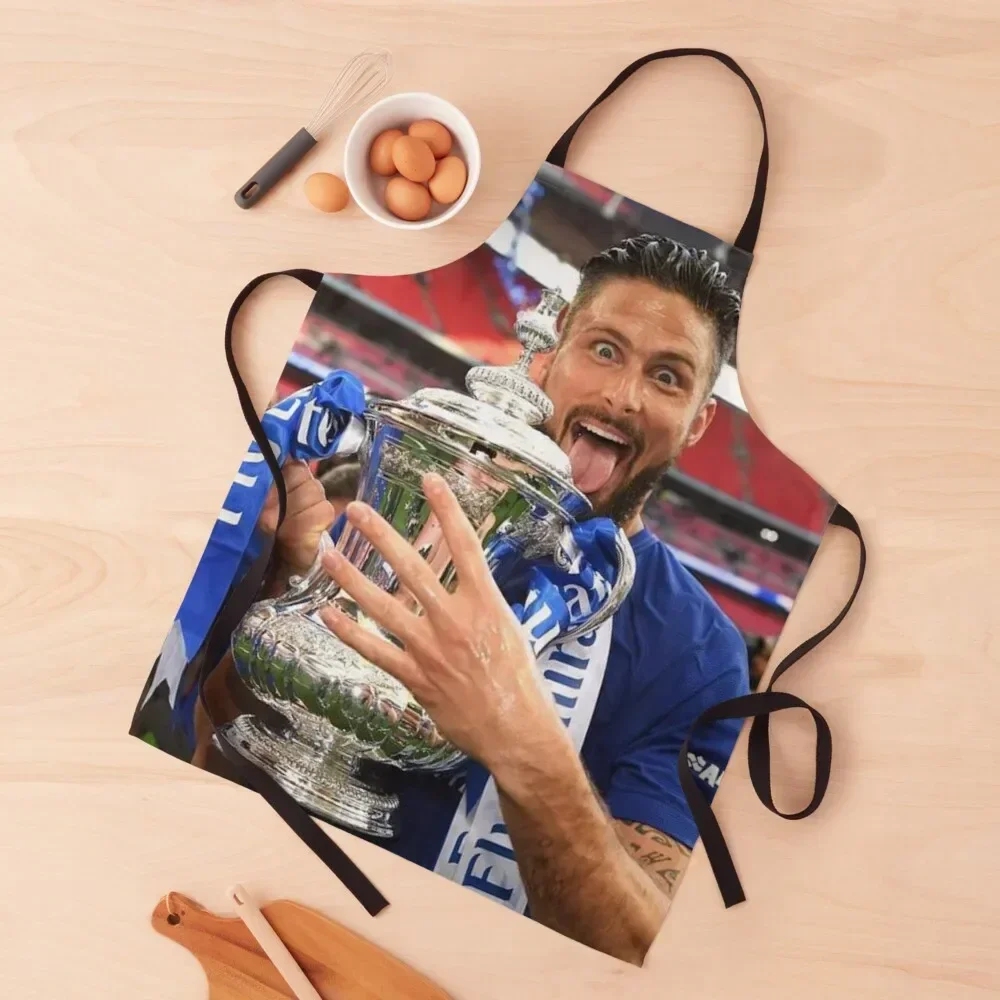 Фартук Olivier Giroud для мужчин подарок женщин рабочая кухня фартук