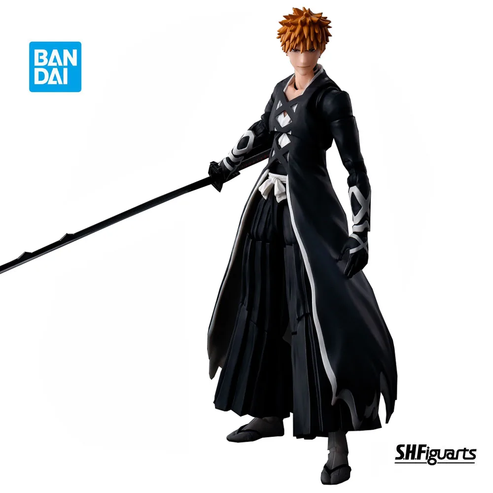 

BANDAI S.H.Figuarts Kurosaki Ichigo Shf Anime action figure BLEACH: Thousand-Year Blood War PVC Collectible figurines Model Toys