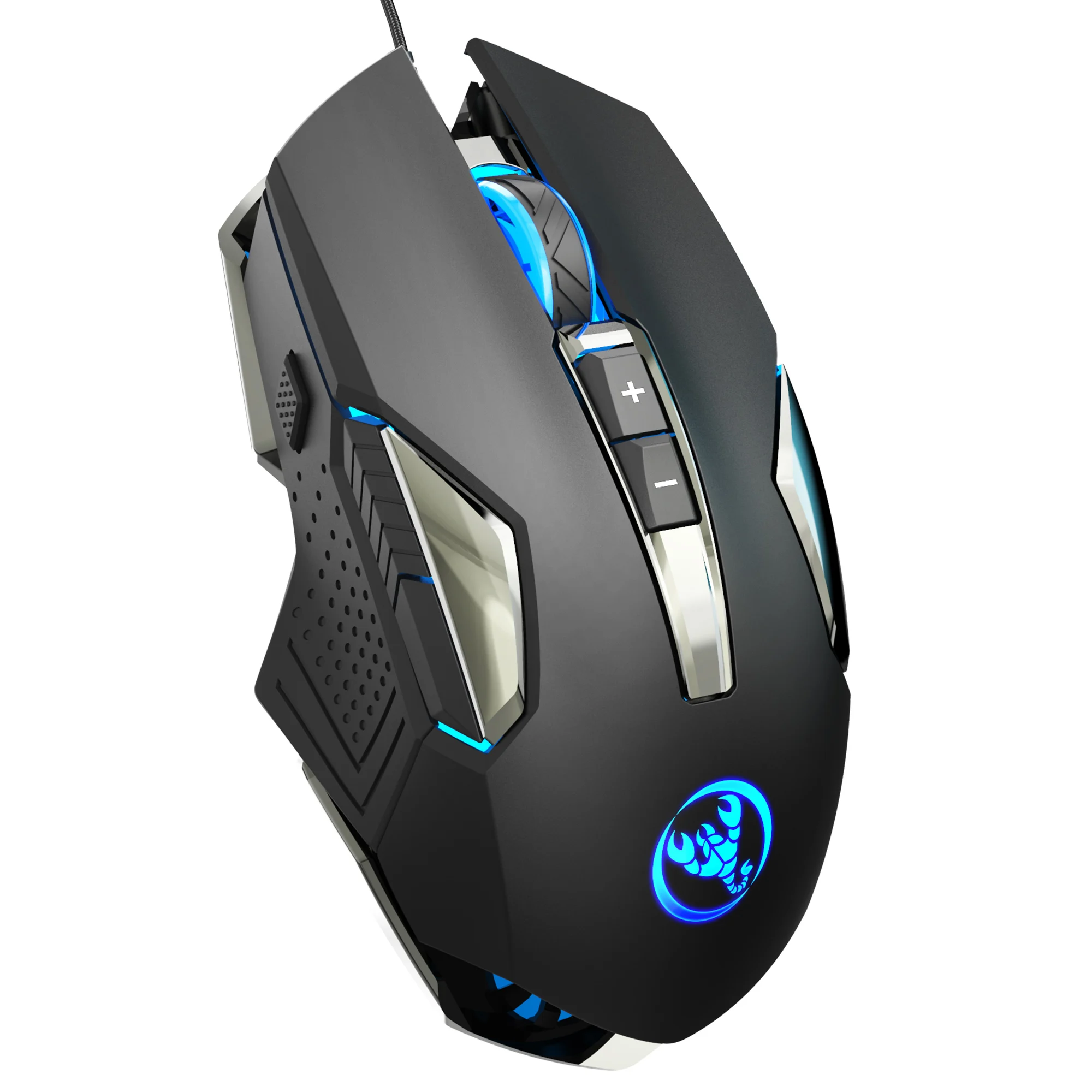 

Mechanical USB Wired Gaming Mouse Macro Programming Mouse 8 Keys Ergonomic 8000 DPI Colorful RGB Gamer Mice