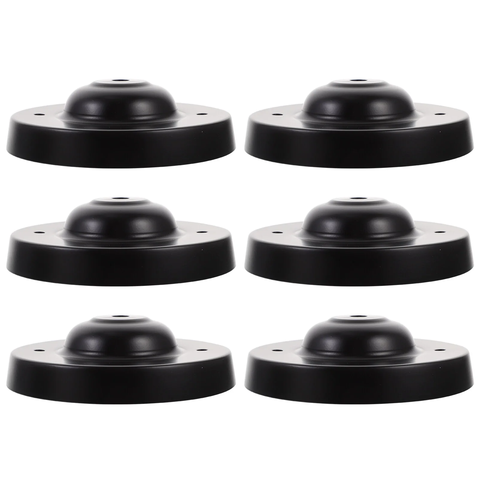 

6 Pcs Ceiling Cover Plate White Chandelier Pendant Light Canopy Hardware Accessories LED Lamp Decoration Fixture