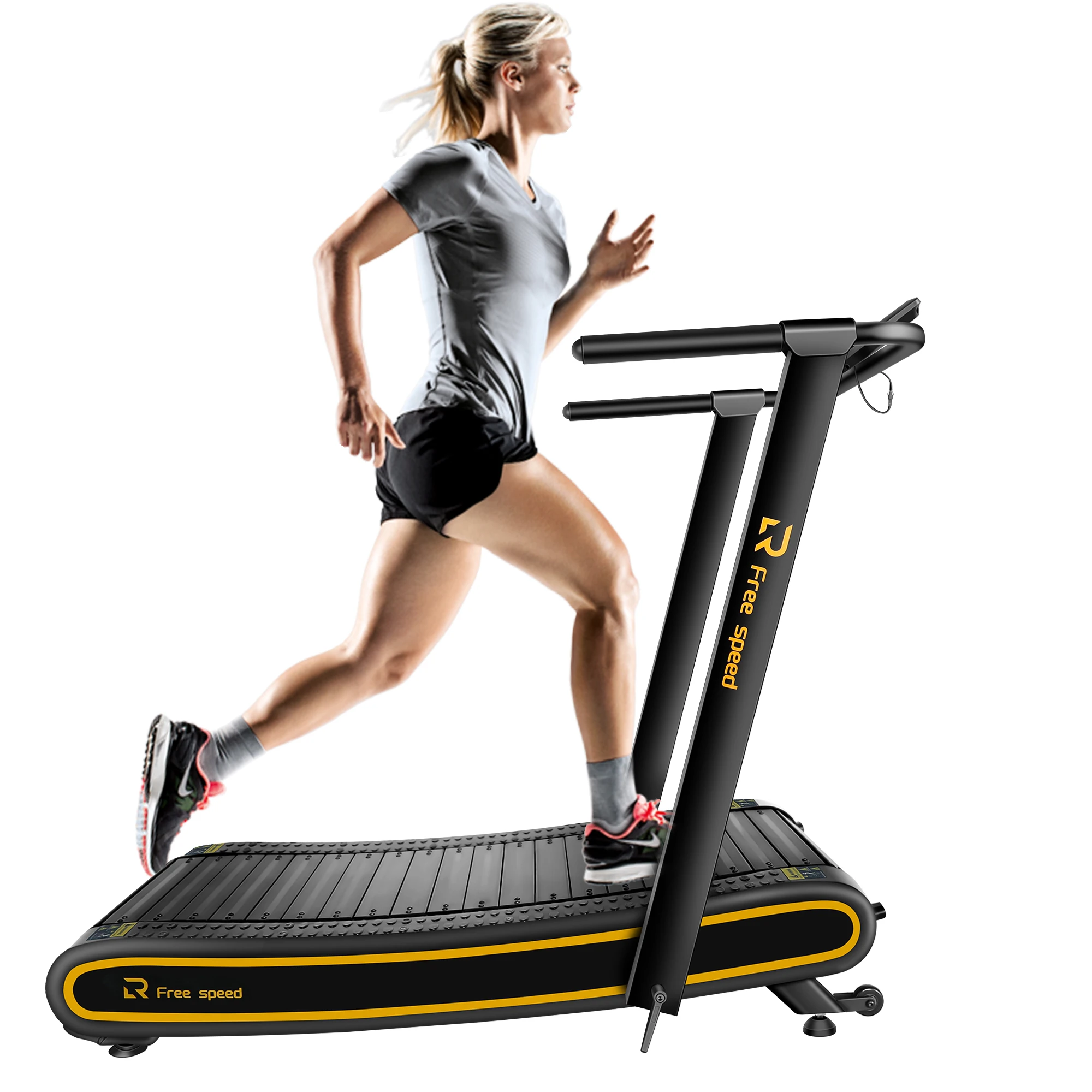 

delivery to Japan Foldable Treadmill Running Machine Customized Logo home gym fitness manual treadmill