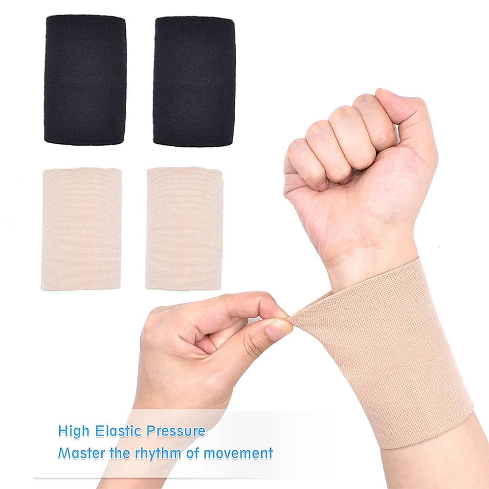 

1 пара унисекс компрессионные манжеты на запястье предплечье Татуировка скрытие артрита запястье бандаж на запястье улучшение и восстанов...