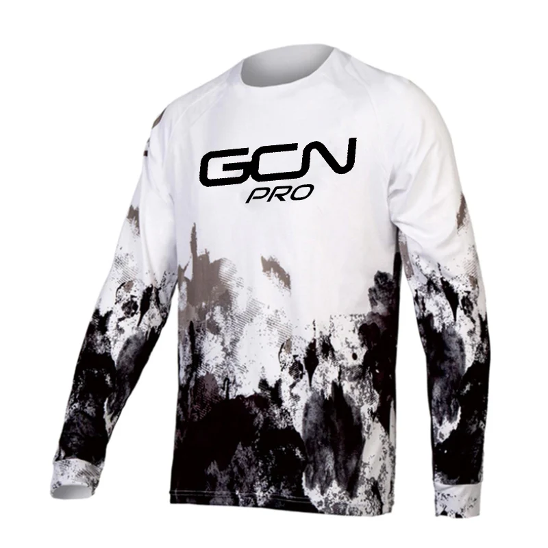 

Summer long-sleeved breathable bicycle racing jersey PRO GCN mountain bike racing riding moisture wicking cycling jersey men