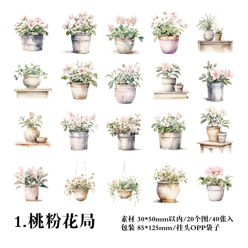 

Канцелярские наклейки Alideco 40 шт.