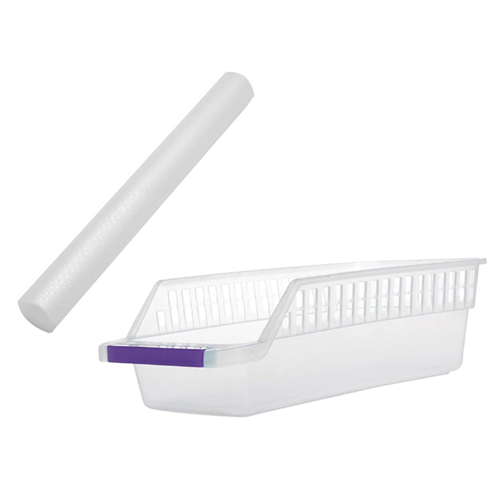 

Anti - Slip Cabinet Mats Waterproof Meal Mat With Kitchen Storage Collecting Box Basket