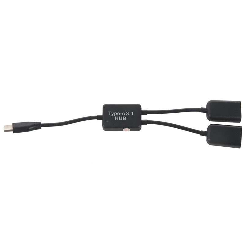 Type C OTG USB 3 1 штекер-Двойной 2 0 гнездо Зарядка порта концентратор кабель Y