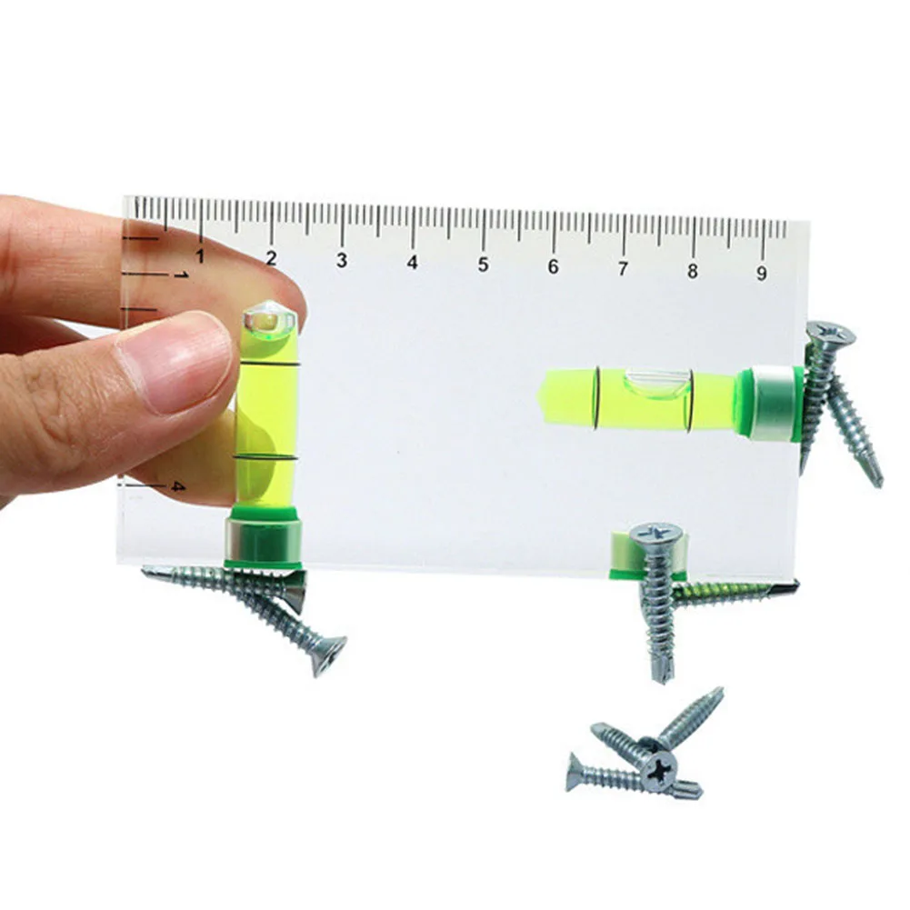 

1pcs High Precision Transparent Two Direction Magnetic Level Bubble Level The High-precision High Quality Multi-functional