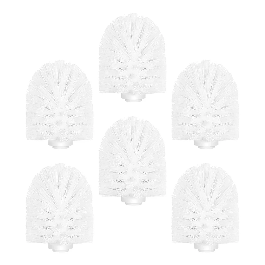 

Toilet Brush Head Replacement Bathroom Heads Cleaning Brushes Bowl Cleaner Cleanersshaped Scrubber Round Tool Refill Universal