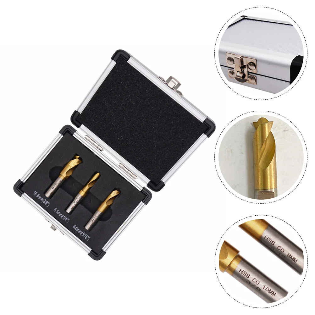 

Drill Kit Cobalt Spot Welding Remover Welder Cutting Tool Aluminum Accessories High-speed Drills