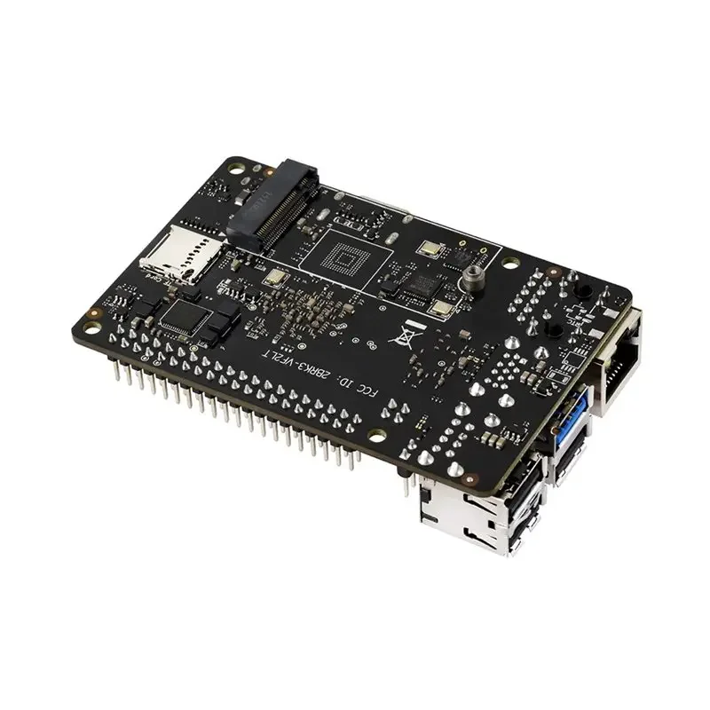 Фото Плата для разработки SmCpFor VisionFive2 Lite на базе RISC-V с графическим процессором, Wi-Fi 6 и Bluetooth 5.4 для Raspberry Pi №4