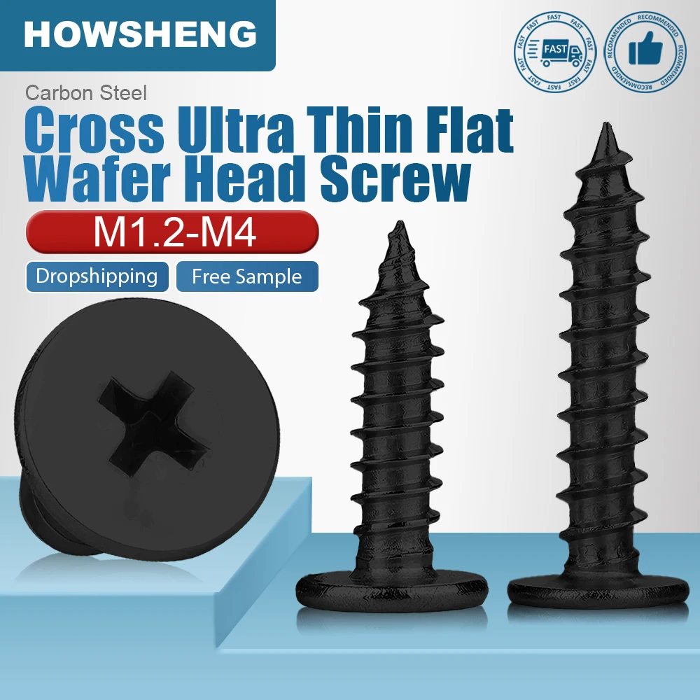 

Ультратонкие саморезы Howsheng из углеродистой стали M2 M3 M4